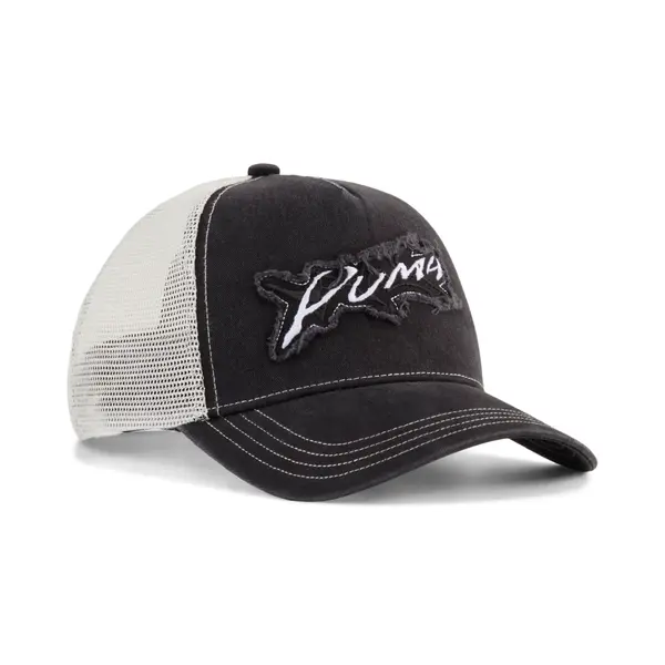 PUMA PUMATECH-X Trucker Cap, Accessories, Black, OSFA