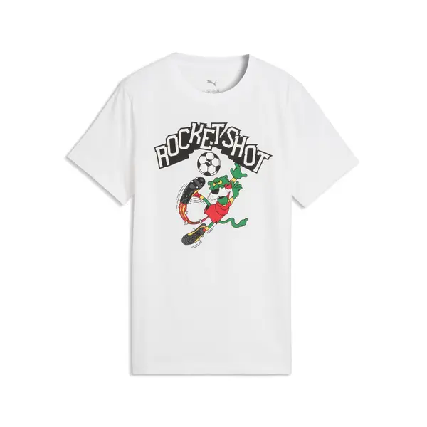 PUMA Super PUMA Graphic Tee Youth, Shop, White, 15-16Y