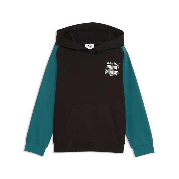PUMA Super PUMA Hoodie Kids, Sweatshirts, Black, 4-5Y