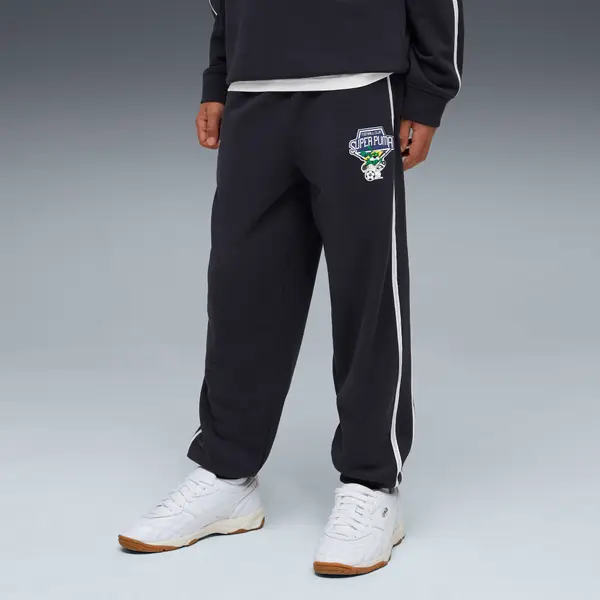 PUMA T7 Super PUMA Relaxed Sweatpants Youth, Kids, New Navy, 15-16Y