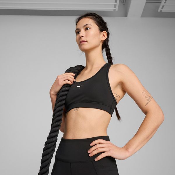 PUMA Women's Puma 4KEEPS Bra, Black, Size XL, Clothing