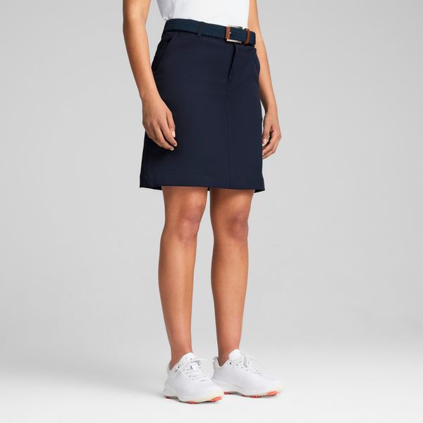 PUMA Women's Puma Jan Golf Skirt 20", Blue, Size XXL, Clothing