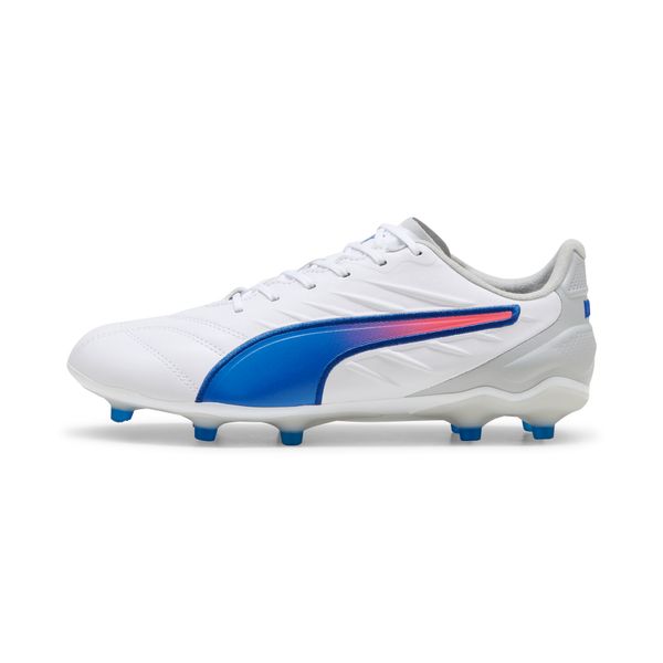 PUMA Women's Puma KING PRO FG/AG Football Boots, White, Size 37, Shoes