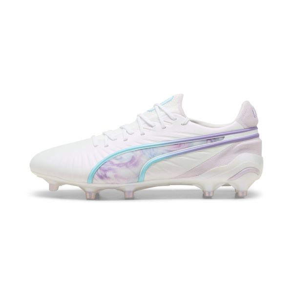 PUMA Women's Puma KING ULTIMATE BL FG/AG Football Boots, White, Size 37, Shoes