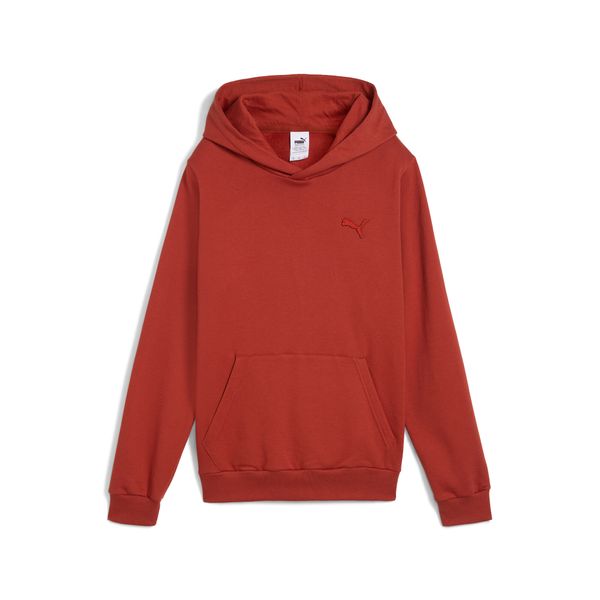 PUMA Women's Puma Made In France Hoodie, Red, Size M, Clothing