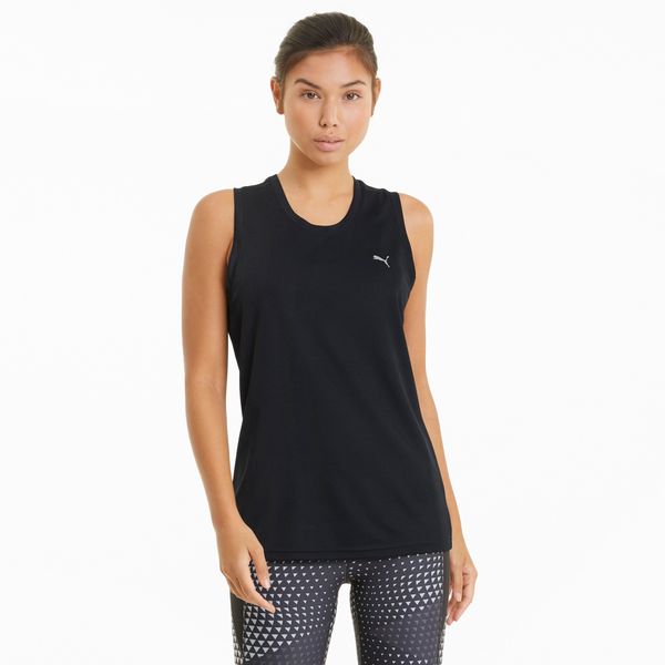 PUMA Women's Puma Performance Training Tank Top, Black, Size M, Clothing