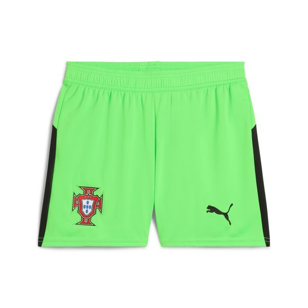 PUMA Women's Puma Portugal 2025 Goalkeeper Shorts, Green, Size XL, Clothing