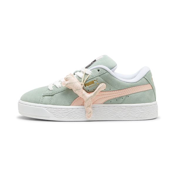 PUMA Women's Puma Suede XL Merry X-mas Sneakers, Green, Size 37.5, Shoes
