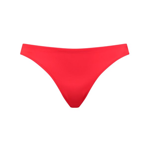PUMA Women's Puma Swim's Classic Bikini Bottom, Red, Size XS, Clothing