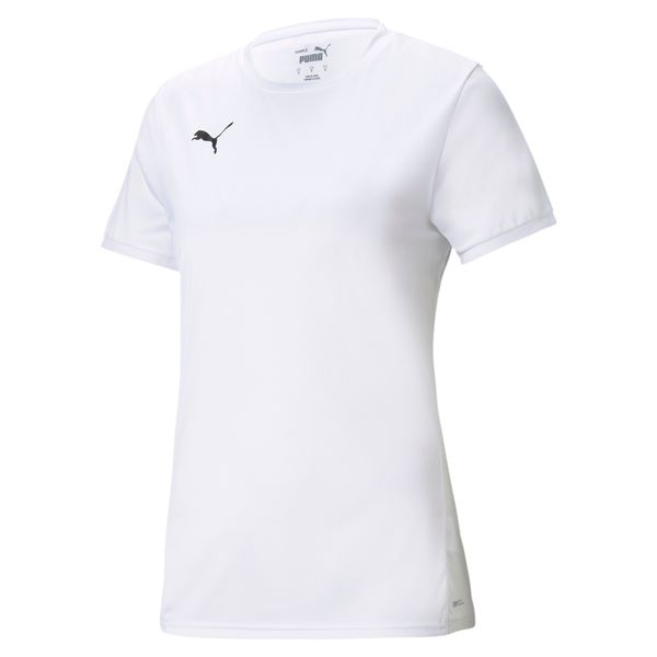 PUMA Women's Puma team LIGA Football Jersey, White, Size XS, Clothing