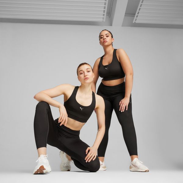 PUMA Women's Puma Women's Running 4KEEPS BRA, Black, Size XL, Clothing