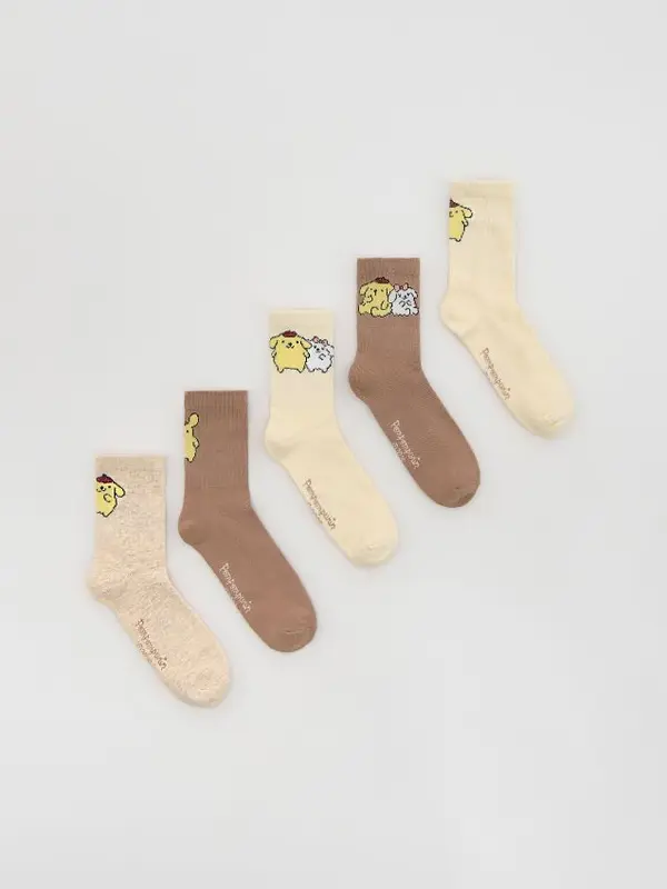 Reserved Reserved - 5-pack Pompompurin čarape - šaren