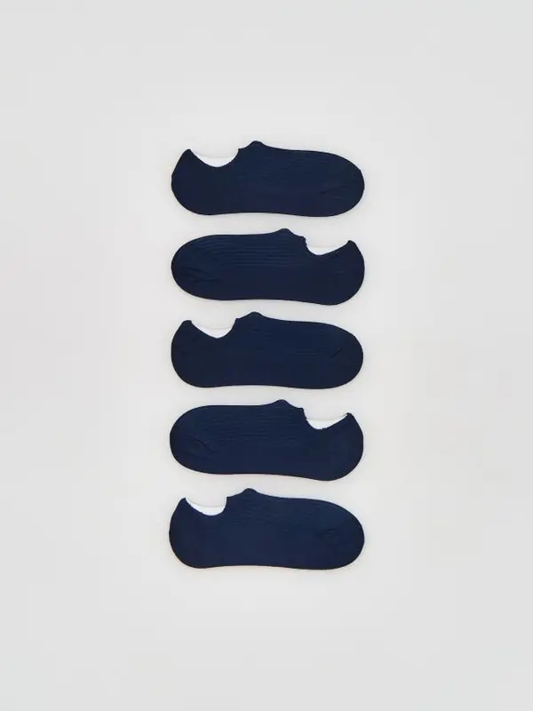 Reserved Reserved - 5-pack stopalice s viskozom - mornarsko plava