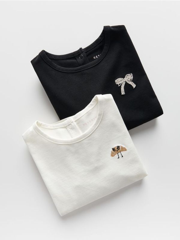 Reserved Reserved - BABIES` BLOUSE - krem