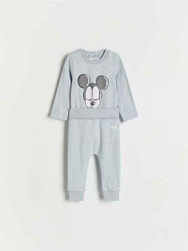 Reserved Reserved - BABIES` BODY SUIT & TROUSERS - svjetloplavo