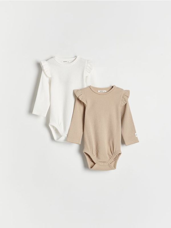 Reserved Reserved - BABIES` BODY SUIT - bež