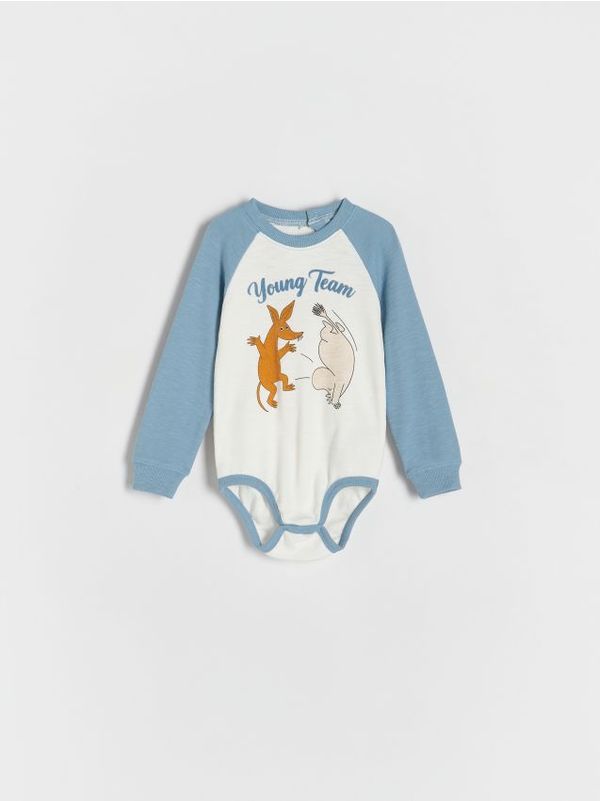 Reserved Reserved - BABIES` BODY SUIT - krem