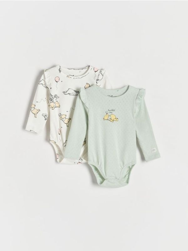 Reserved Reserved - BABIES` BODY SUIT - svjetlozeleno