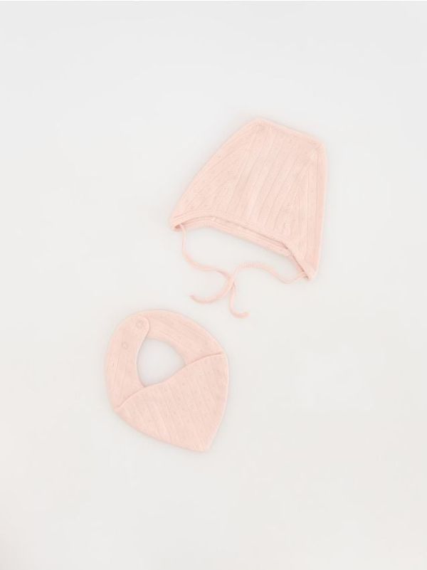 Reserved Reserved - BABIES` CAP & SCARF - boja kože