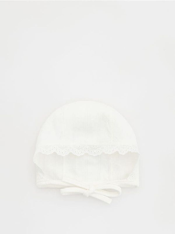 Reserved Reserved - BABIES` CAP - krem