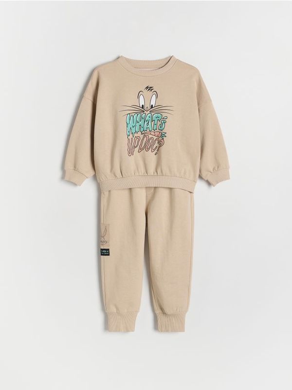 Reserved Reserved - BABIES` JOGGING TOP & TROUSERS - bež