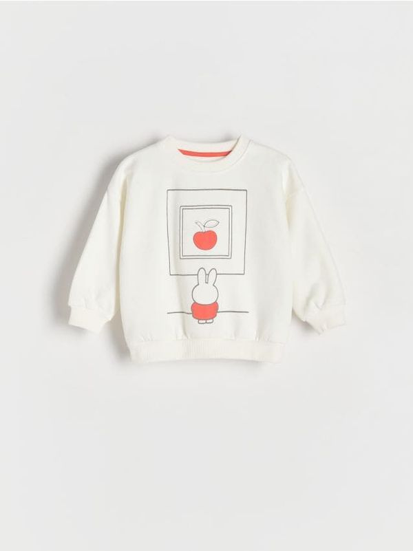 Reserved Reserved - BABIES` JOGGING TOP - krem