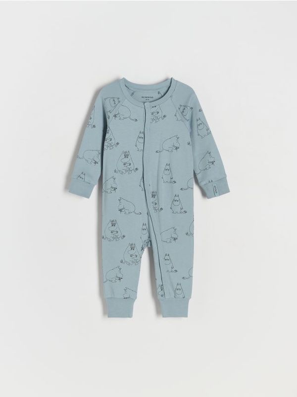 Reserved Reserved - BABIES` JUMPSUIT - plavozeleno