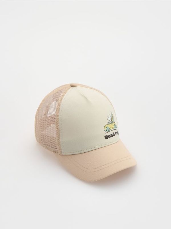 Reserved Reserved - BABIES` PEAKED CAP - bež