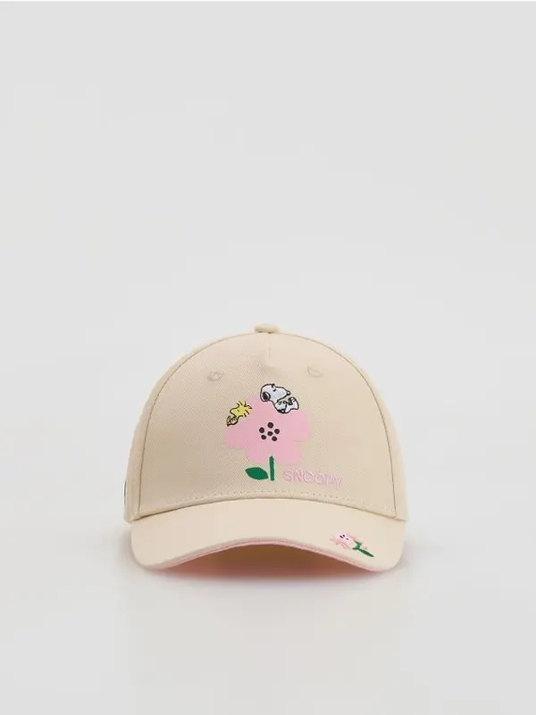 Reserved Reserved - BABIES` PEAKED CAP - krem