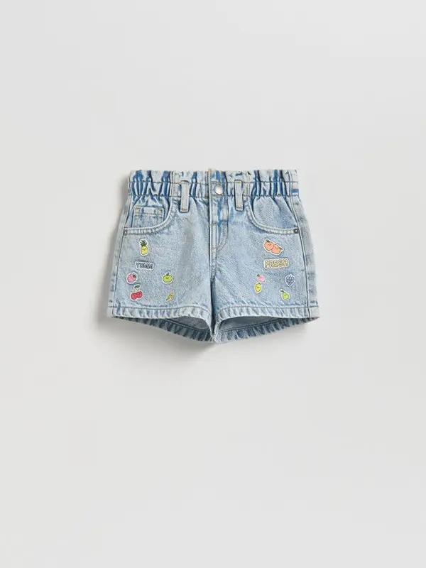 Reserved Reserved - BABIES` SHORTS - plava