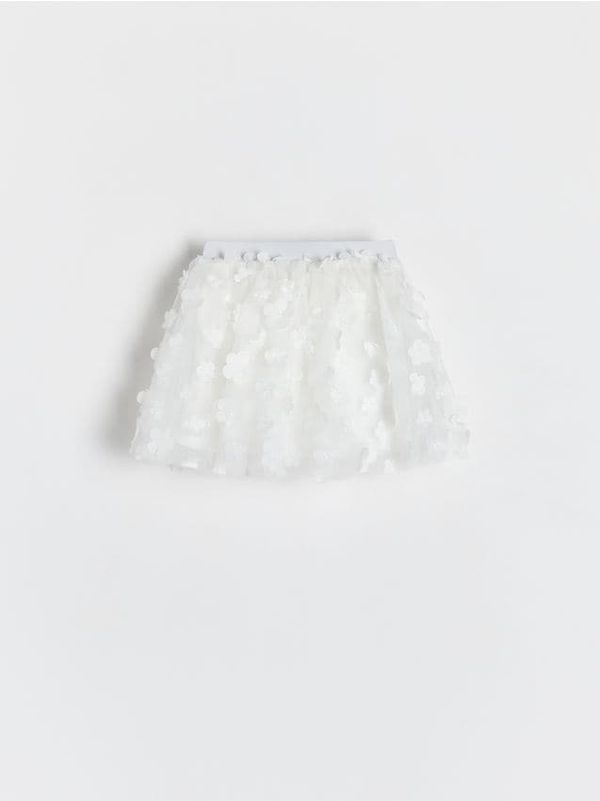 Reserved Reserved - BABIES` SKIRT - bijela