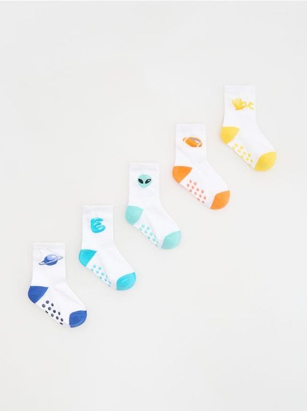 Reserved Reserved - BABIES` SOCKS MULTI - bijela