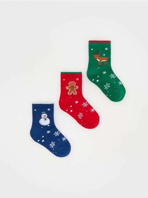 Reserved Reserved - BABIES` SOCKS MULTI - mornarsko plava