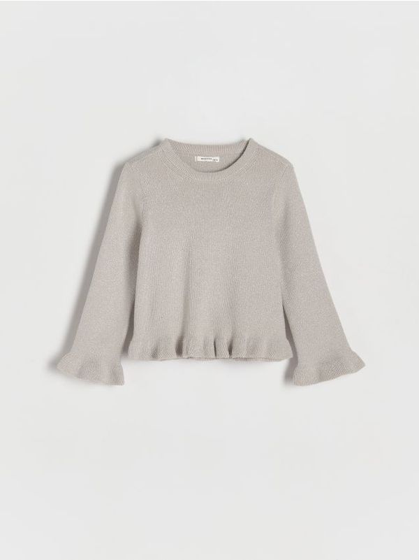 Reserved Reserved - BABIES` SWEATER - light grey