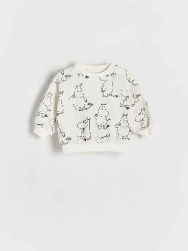 Reserved Reserved - BABIES` SWEATSHIRT - krem