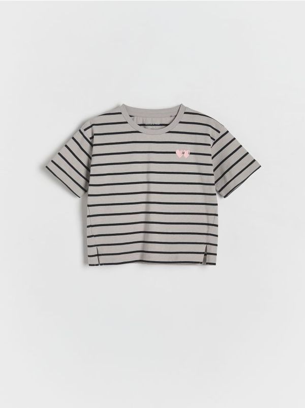 Reserved Reserved - BABIES` T-SHIRT - light grey