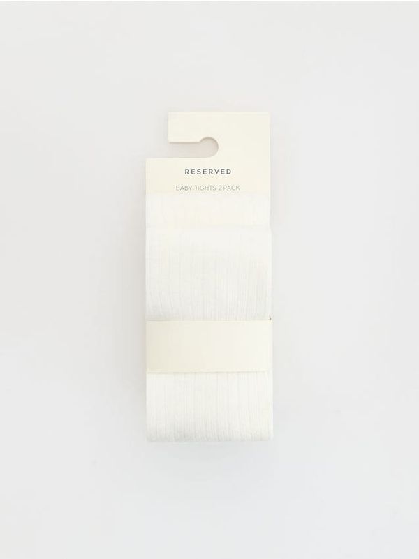 Reserved Reserved - BABIES` TIGHTS MULTI - krem