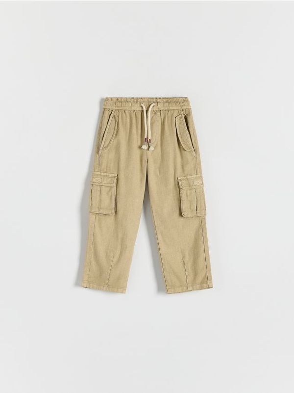 Reserved Reserved - BABIES` TROUSERS - bež