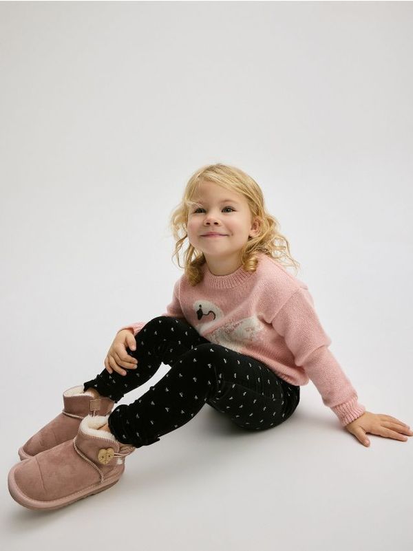 Reserved Reserved - BABIES` TROUSERS - crno