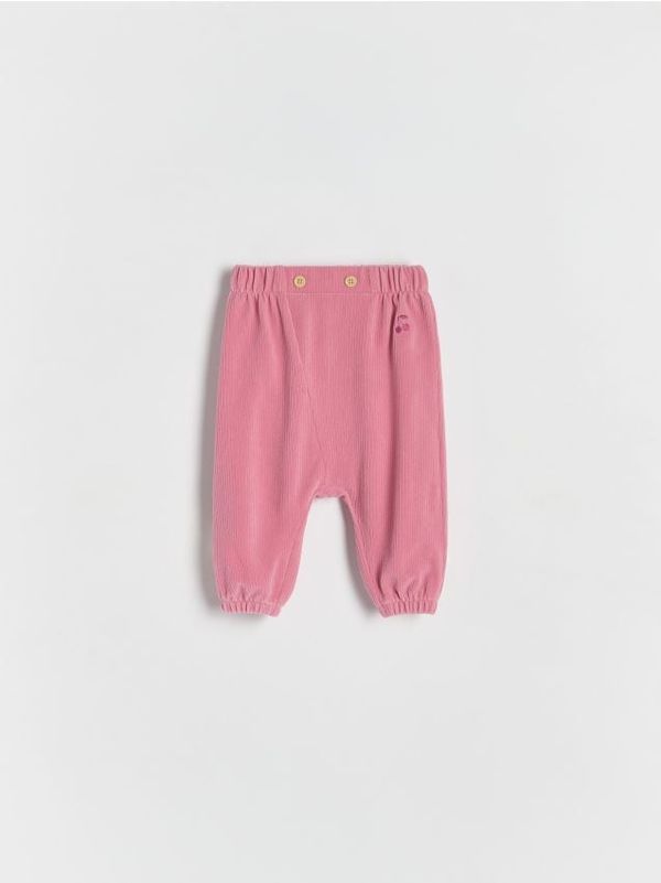 Reserved Reserved - BABIES` TROUSERS - ružičasta