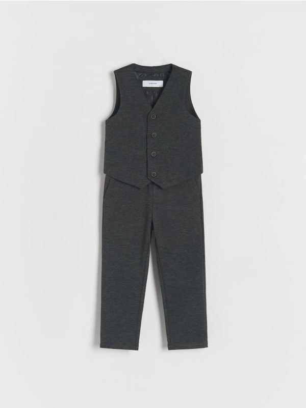 Reserved Reserved - BABIES` VEST & TROUSERS - tamnosivo