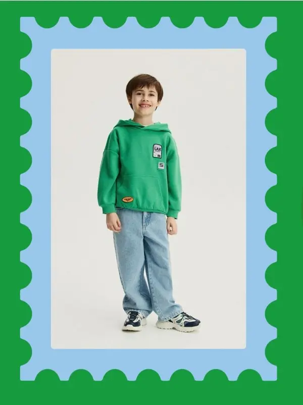 Reserved Reserved - Baggy traperice - plava