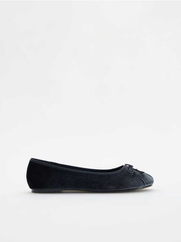 Reserved Reserved - Balerinke s mašnom - indigo