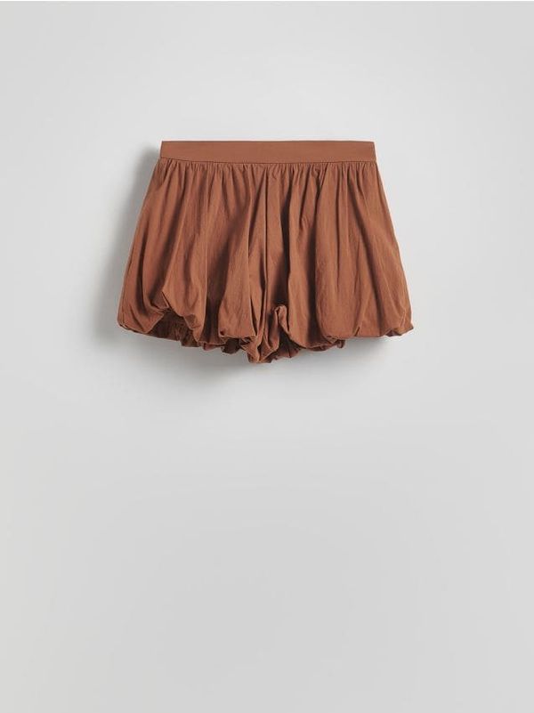 Reserved Reserved - Balonasta suknja - smeđi