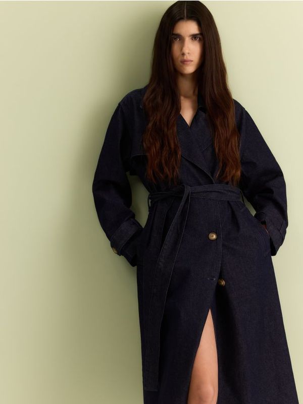 Reserved Reserved - Baloner od trapera - mornarsko plava