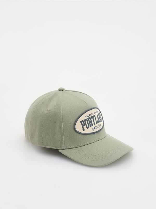 Reserved Reserved - Baseball šilterica s našivkom - plavozeleno