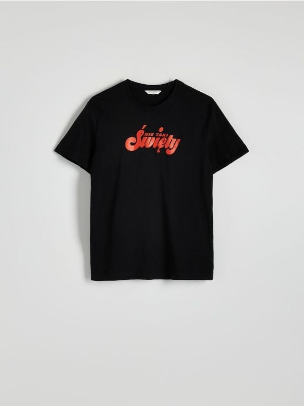 Reserved Reserved - Blagdanska majica kratkih rukava - crno