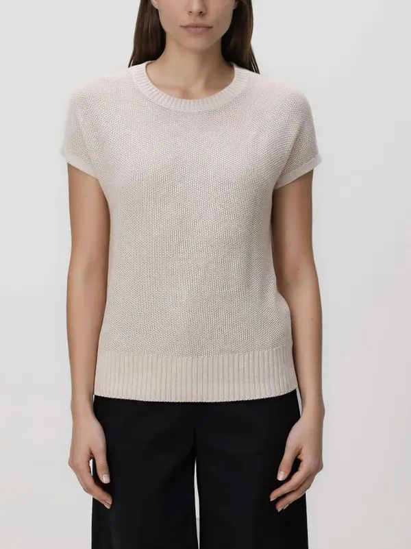 Reserved Reserved - Bluza od mješavine viskoze - bež