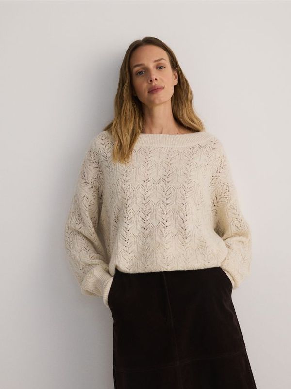 Reserved Reserved - Bluza od žerseja - zlatan