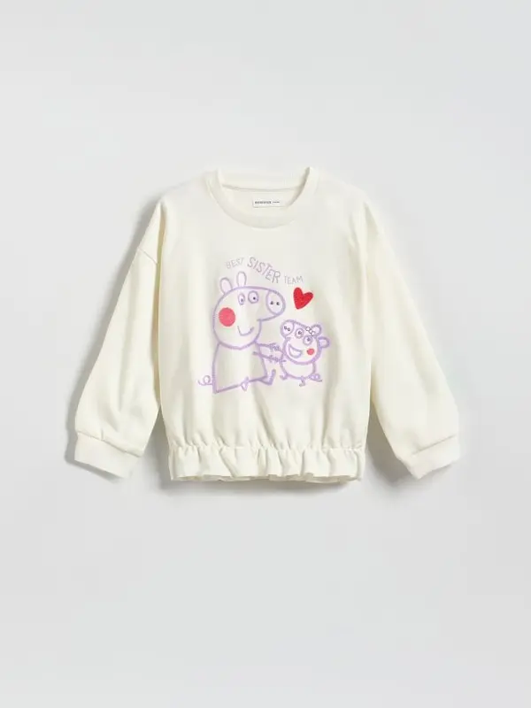 Reserved Reserved - Bluza Peppa Pig - krem